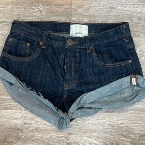 One Teaspoon bandit shorts